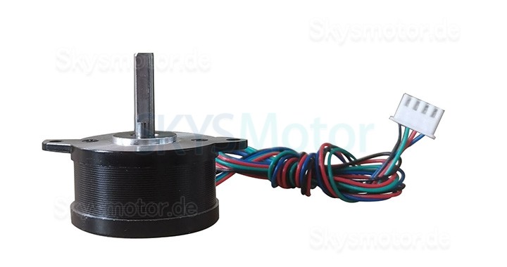 Oukeda Nema 14 Schrittmotor 36BYGH Bipolar 1,8 Grad 12Ncm 1A 10V 36x36x20mm 4 Drähte